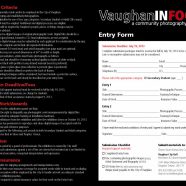 Vaughan In Focus : call for submissions