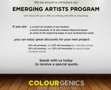 Student Discount Program at Colourgenics