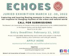 ECHOES Open Call for Submissions Juried exhibition
